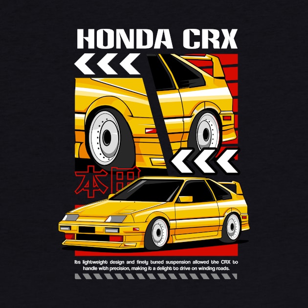 Honda CRX Appreciation by Harrisaputra